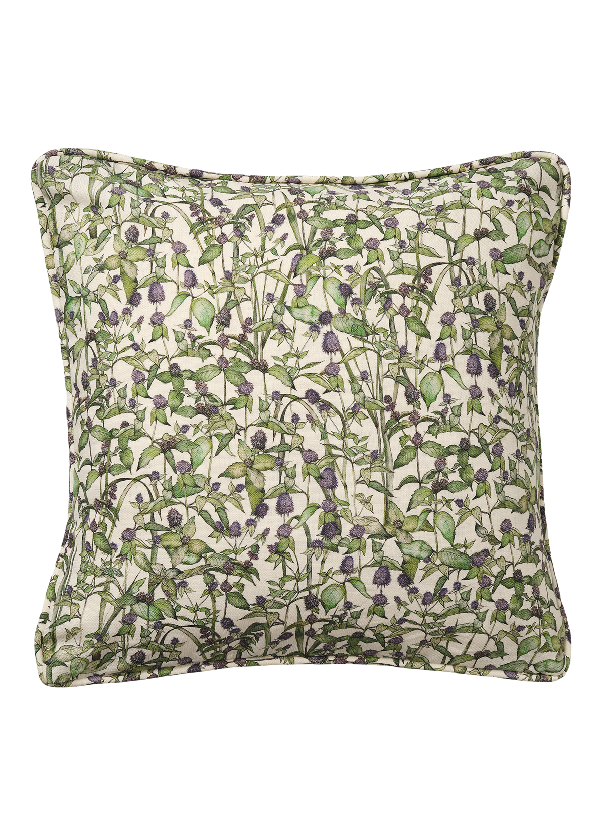 Rivermint Small Square Cushion – Thyme Bertioli