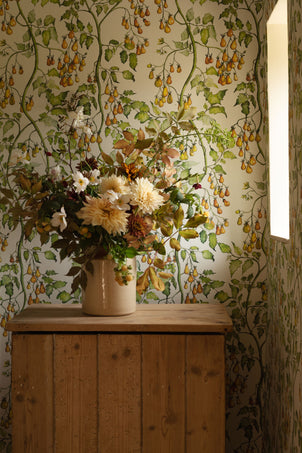 Yellow Tomato Vine Wallpaper