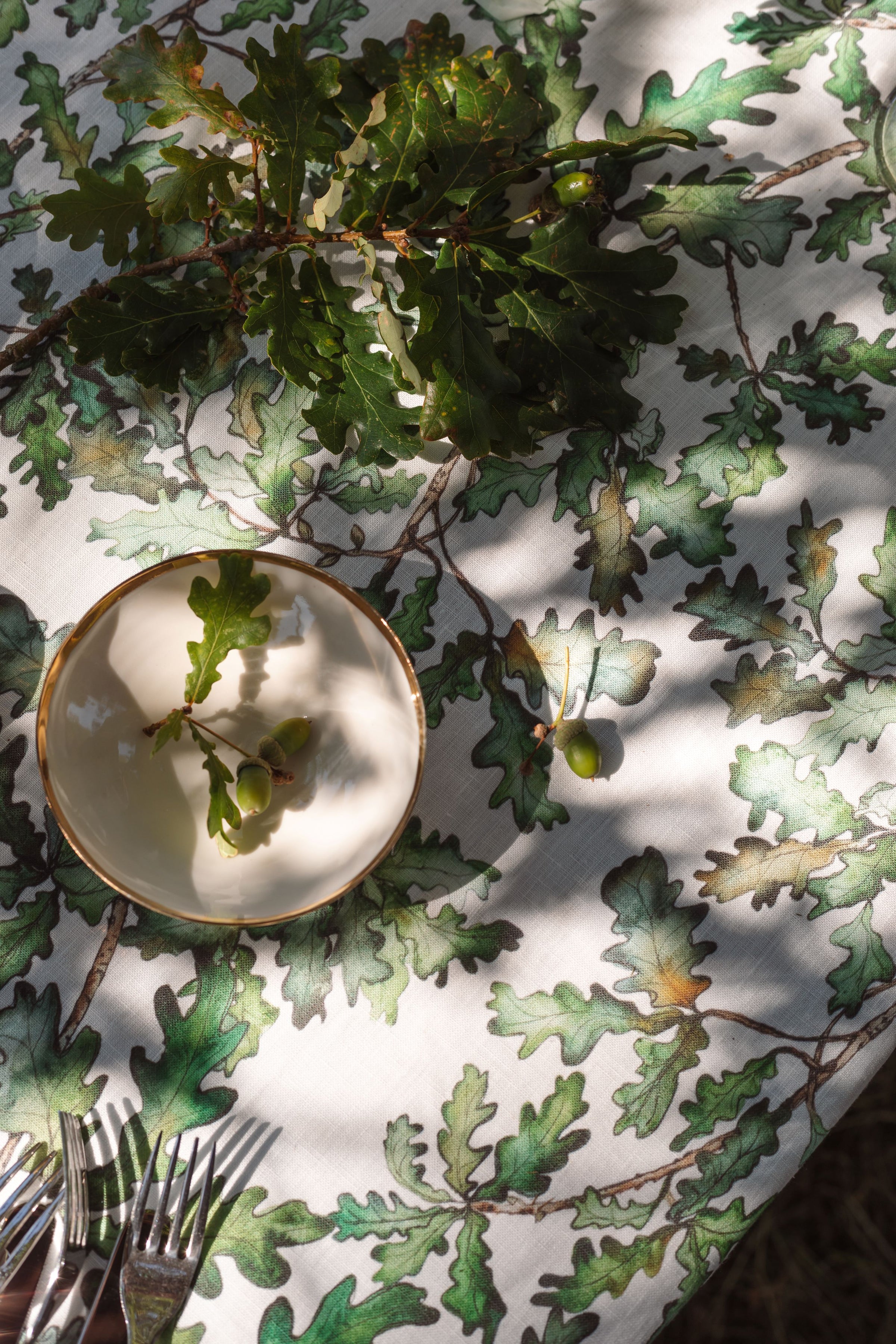 Oak Leaf Tablecloth