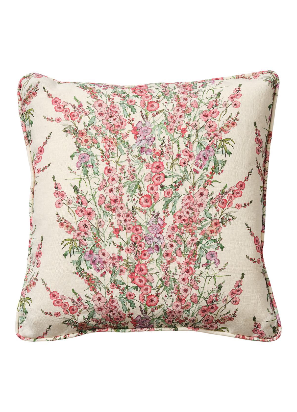 Sidalcea Square Cushion