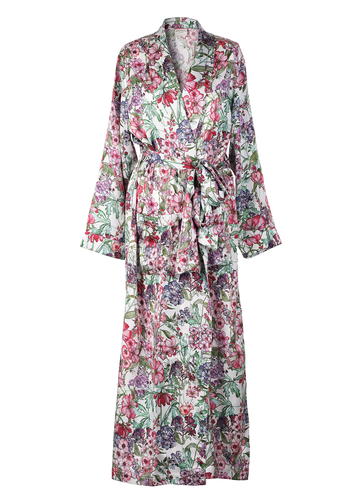Cutting Garden Silk Robe