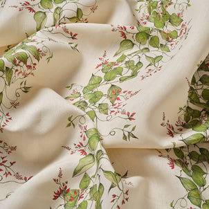 Bean Flower Stripe Fabric