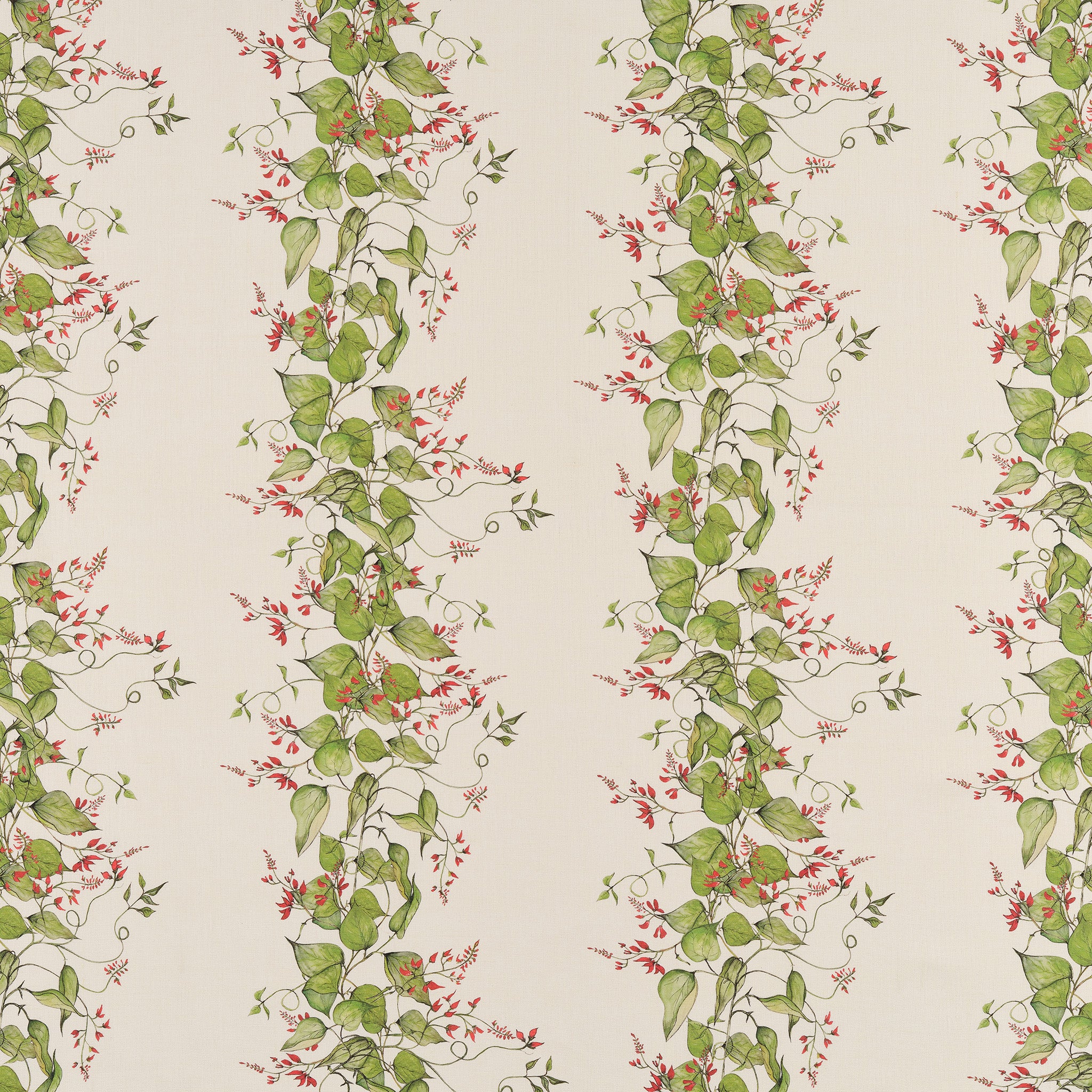 Bean Flower Stripe Fabric