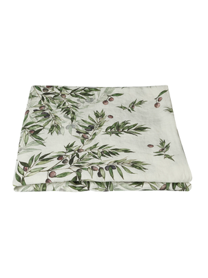 Olive Border Tablecloth