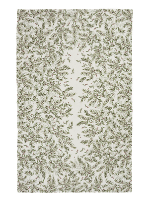 Olive Border Tablecloth