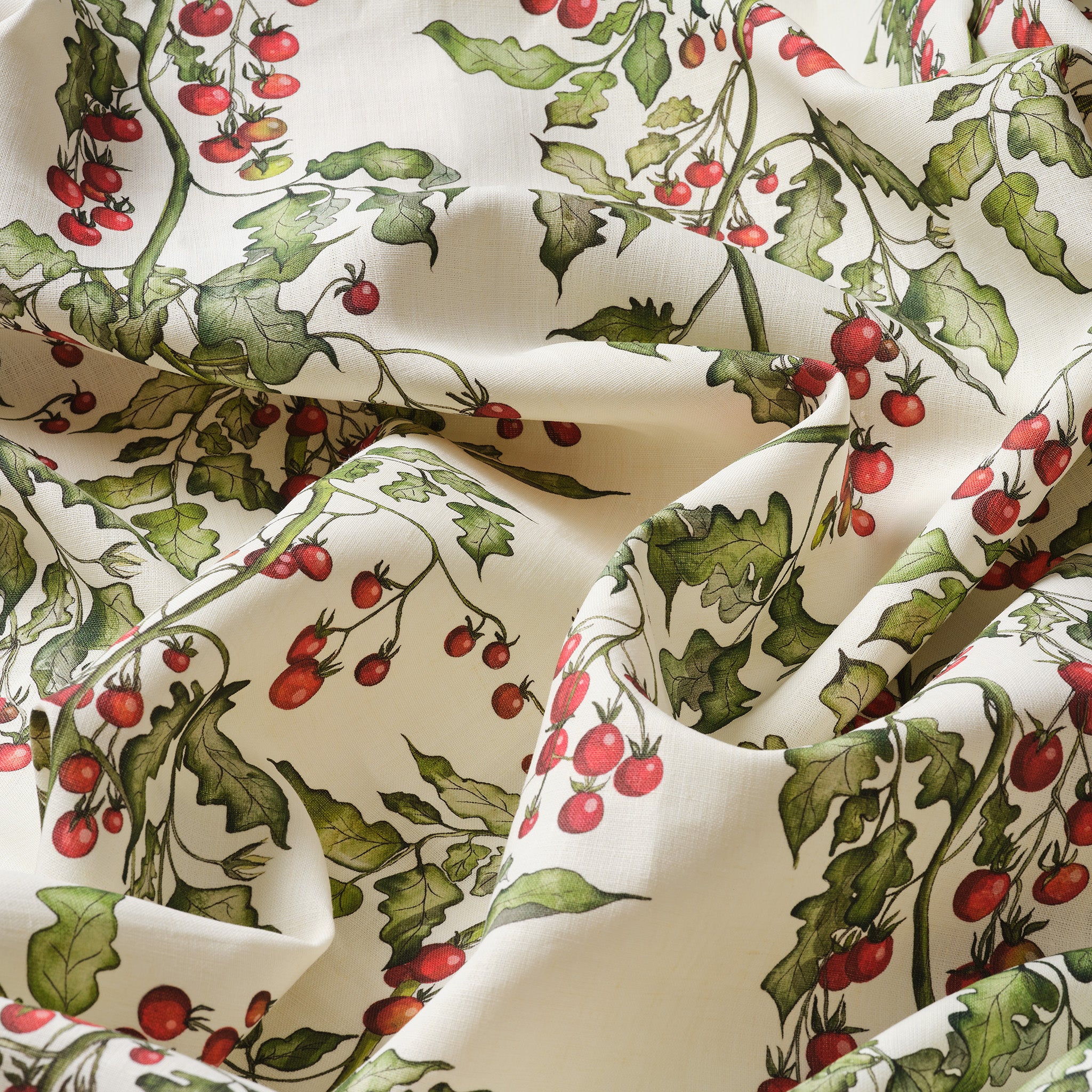 Tomato Vine Fabric Thyme & Bertioli