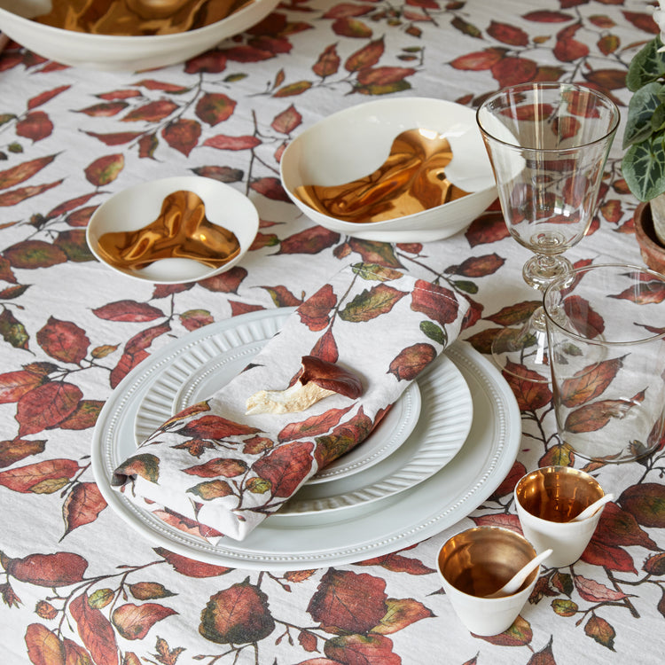 Copper Beech Tablecloth
